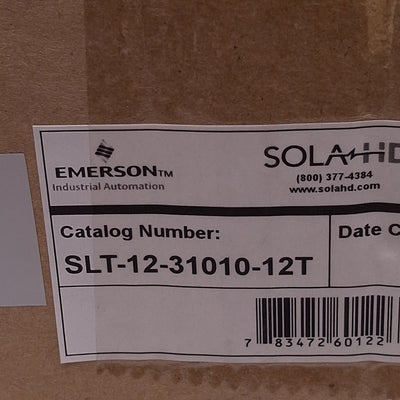 New SolaHD SLT-12-31010-12T Multi-Output Power Supply 100/240VAC In, +5/12/15VDC Out