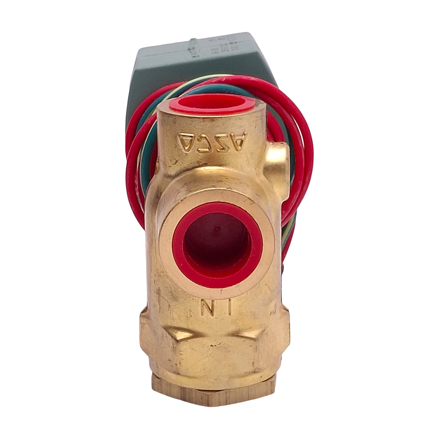 New – Open box Asco 8223G003 Red-Hat Solenoid Valve 2-Way 1/2" NPT, 25-1500psi, 110/120VAC Coil