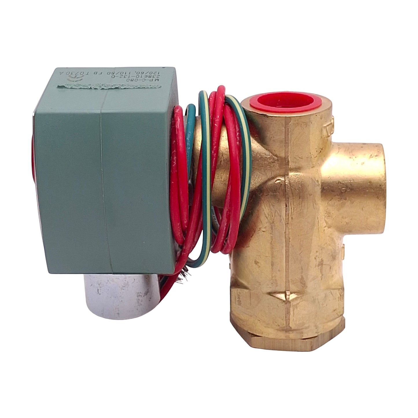 New – Open box Asco 8223G003 Red-Hat Solenoid Valve 2-Way 1/2" NPT, 25-1500psi, 110/120VAC Coil