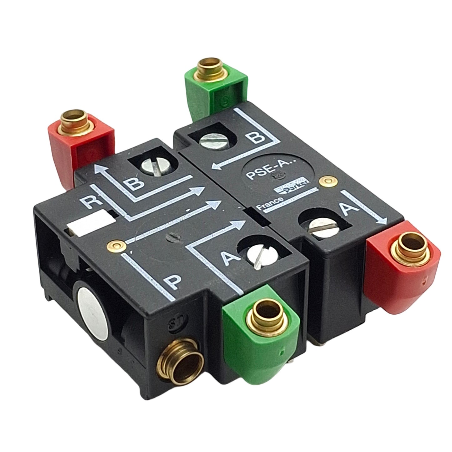 Used Parker PSE-A12 Pneumatic Logic Processor Head And Tail, ø4mm Swivel, 3-8bar