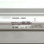 Used SMC CDQ2A32-125DCZ Double Action Pneumatic Compact Cylinder, Stroke: 125mm