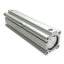 Used SMC CDQ2A32-125DCZ Double Action Pneumatic Compact Cylinder, Stroke: 125mm