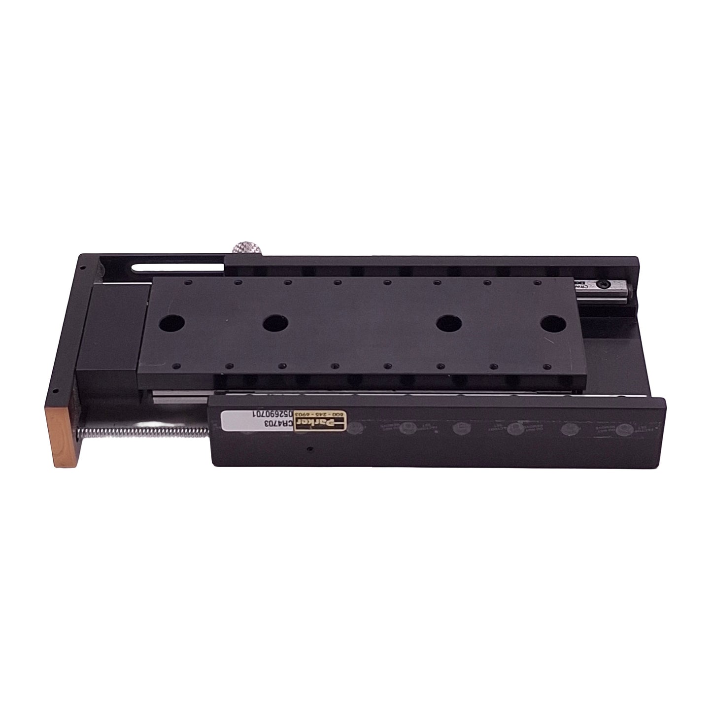 Used Parker CR4703 Cross Roller Linear Positioning Stage 0.75" Travel *No Fine Screw*