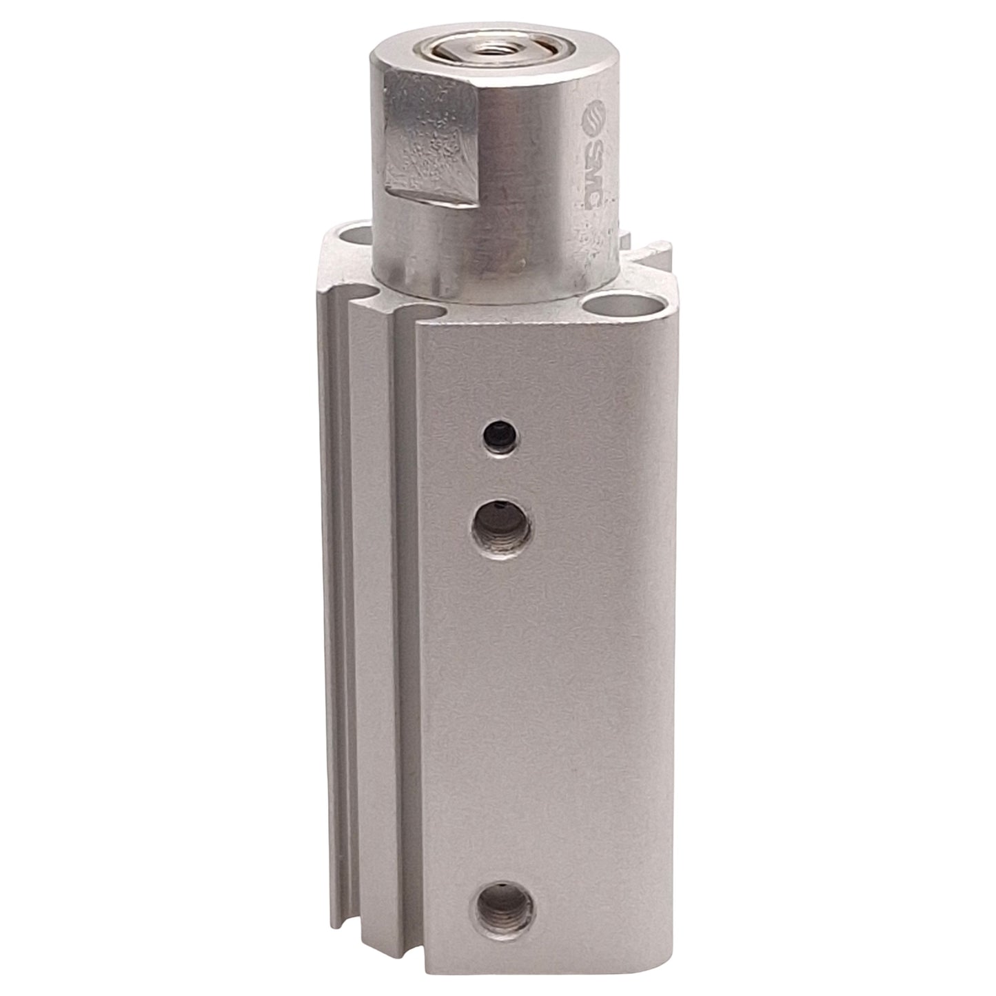 Used SMC RSDQB16-15DFZ-L Compact Stopper Cylinder ø16mm Bore, 15mm Stroke, 1.0MPa, M5