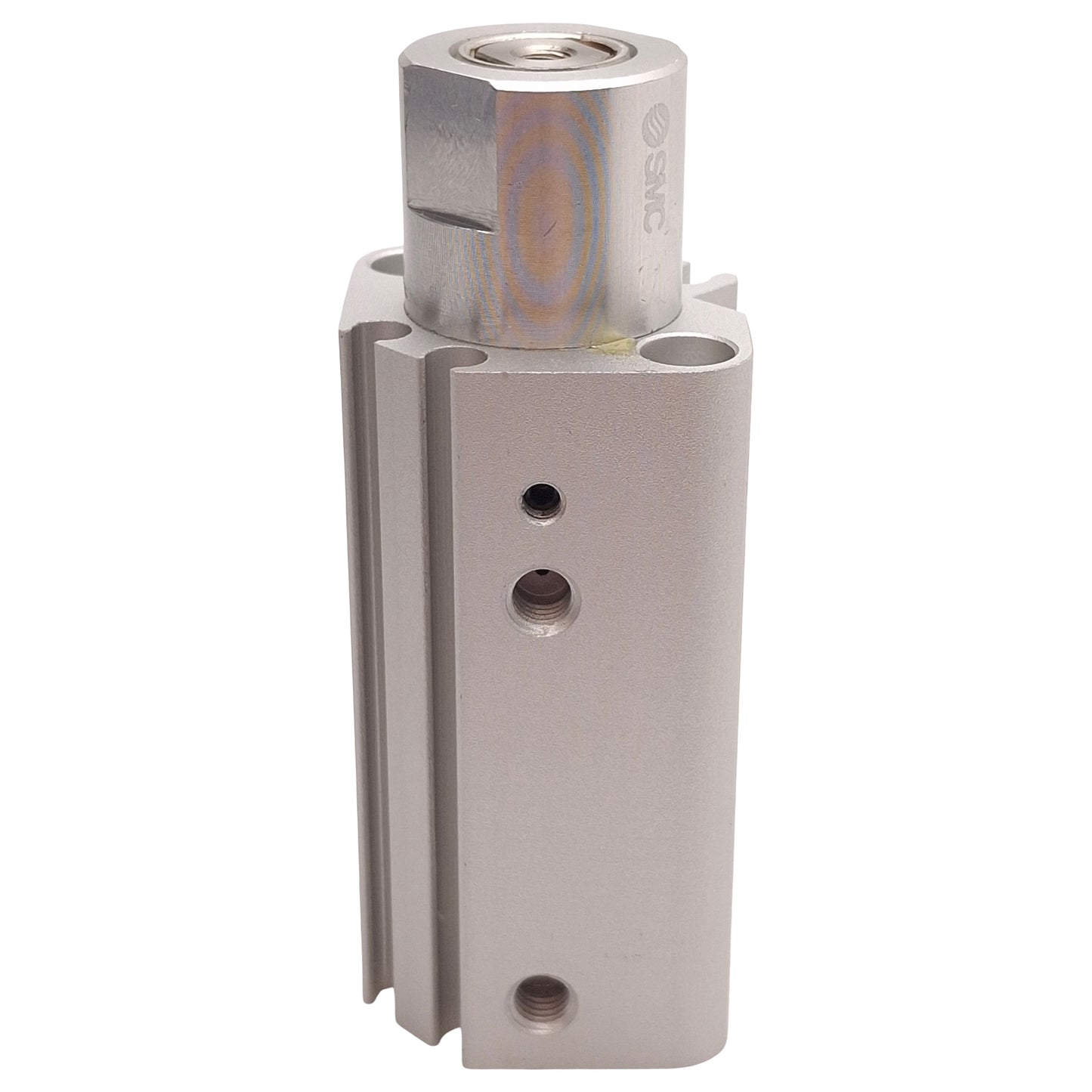 New SMC RSDQB16-15DFZ-L Compact Stopper Cylinder ø16mm Bore, 15mm Stroke, M5, 1.0MPa