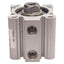 Used SMC CDQ2A32-10DZ Compact Cylinder, ø32mm Bore, 10mm Stroke, 1.0MPa, Rc1/8