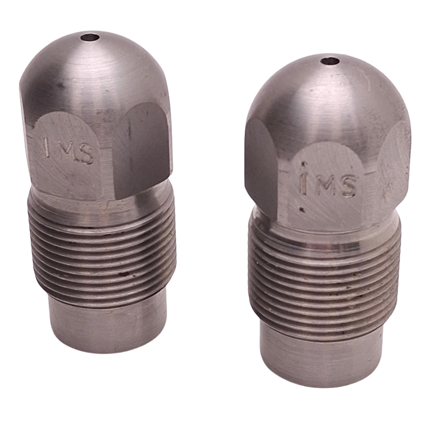 Used Lot of 2 IMS 144236 Arburg Nozzle Tip ø8mm Hole, 1/4" Orifice, M24x1.5mm Thread