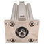 Used SMC CQ2F50-100DZ Compact Cylinder, ø50mm Bore, 100mm Stroke, Rc1/4, 1.0MPa