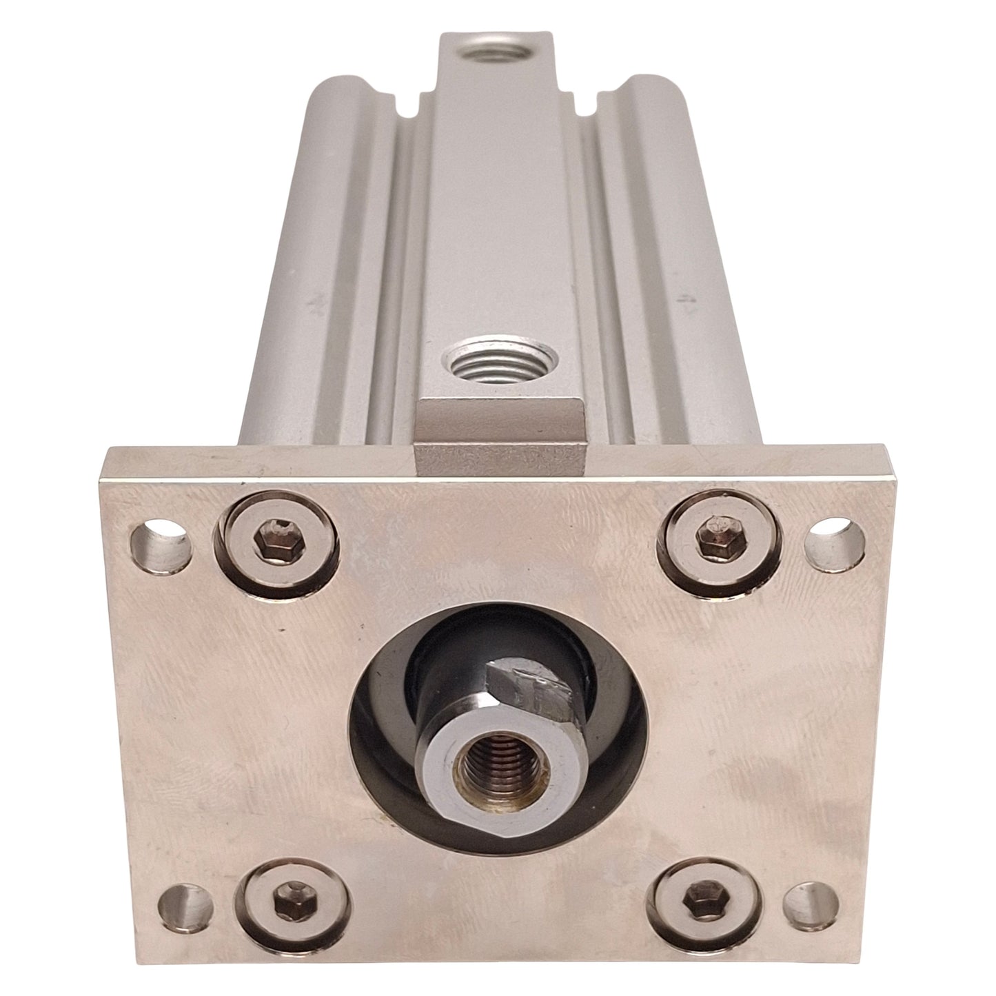 Used SMC CQ2F50-100DZ Compact Cylinder, ø50mm Bore, 100mm Stroke, Rc1/4, 1.0MPa
