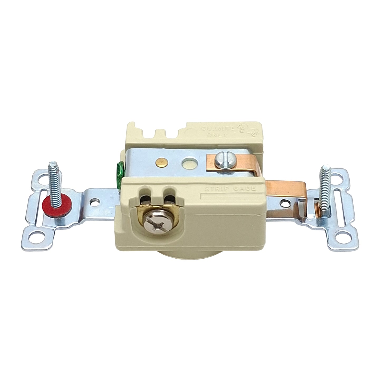 New Lot of 2 Bryant 5261-I Straight Blade Receptacle 2-Pole 3-Wire 15A 125VAC, 5-15R