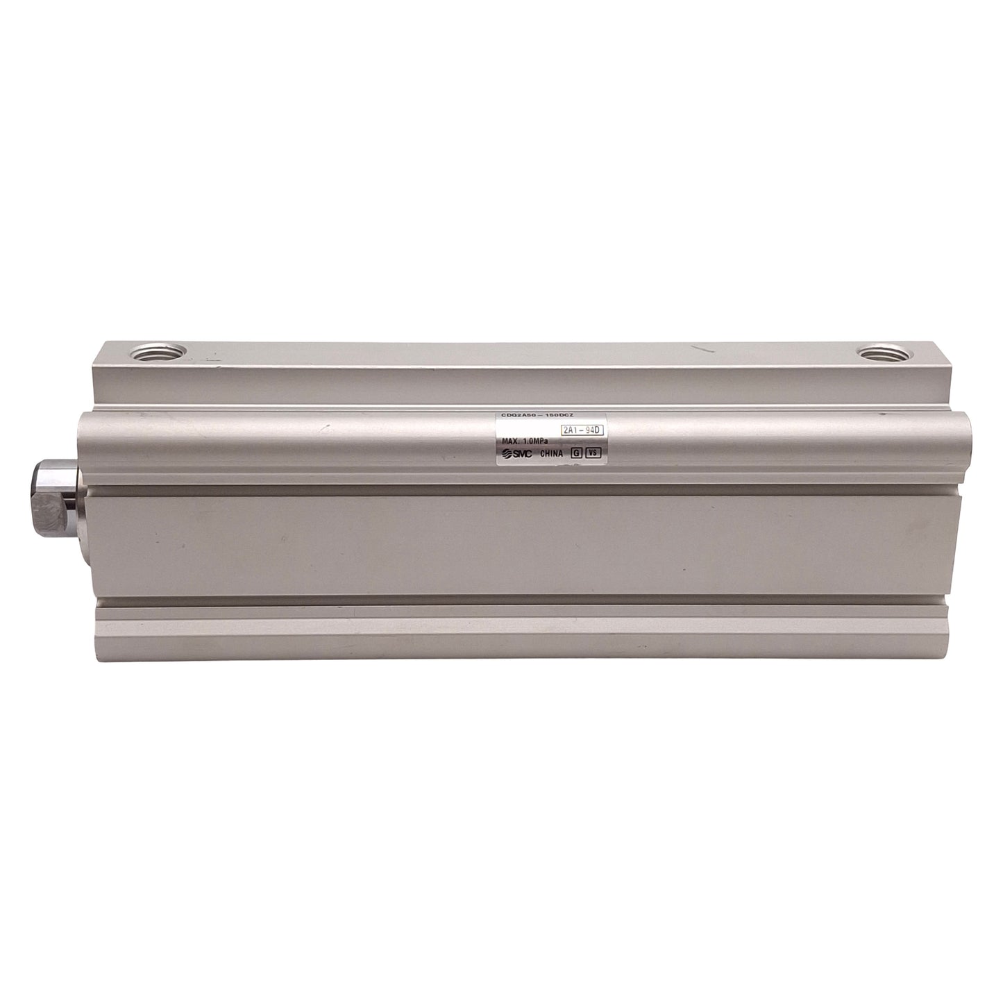 Used SMC CDQ2A50-150DCZ Compact Cylinder, ø50mm Bore, 150mm Stroke, 1.0MPa, Rc1/4