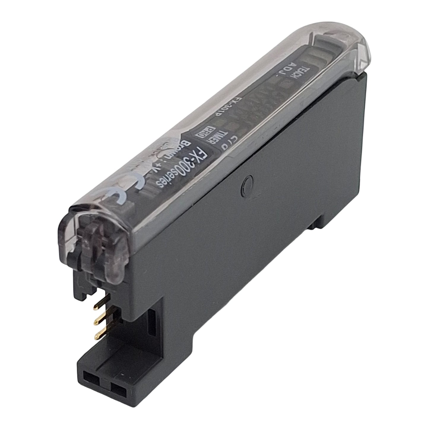 New Panasonic FX-301P Digital Fiber Sensor, PNP Open, 12-24VDC, 100mA, DIN Rail