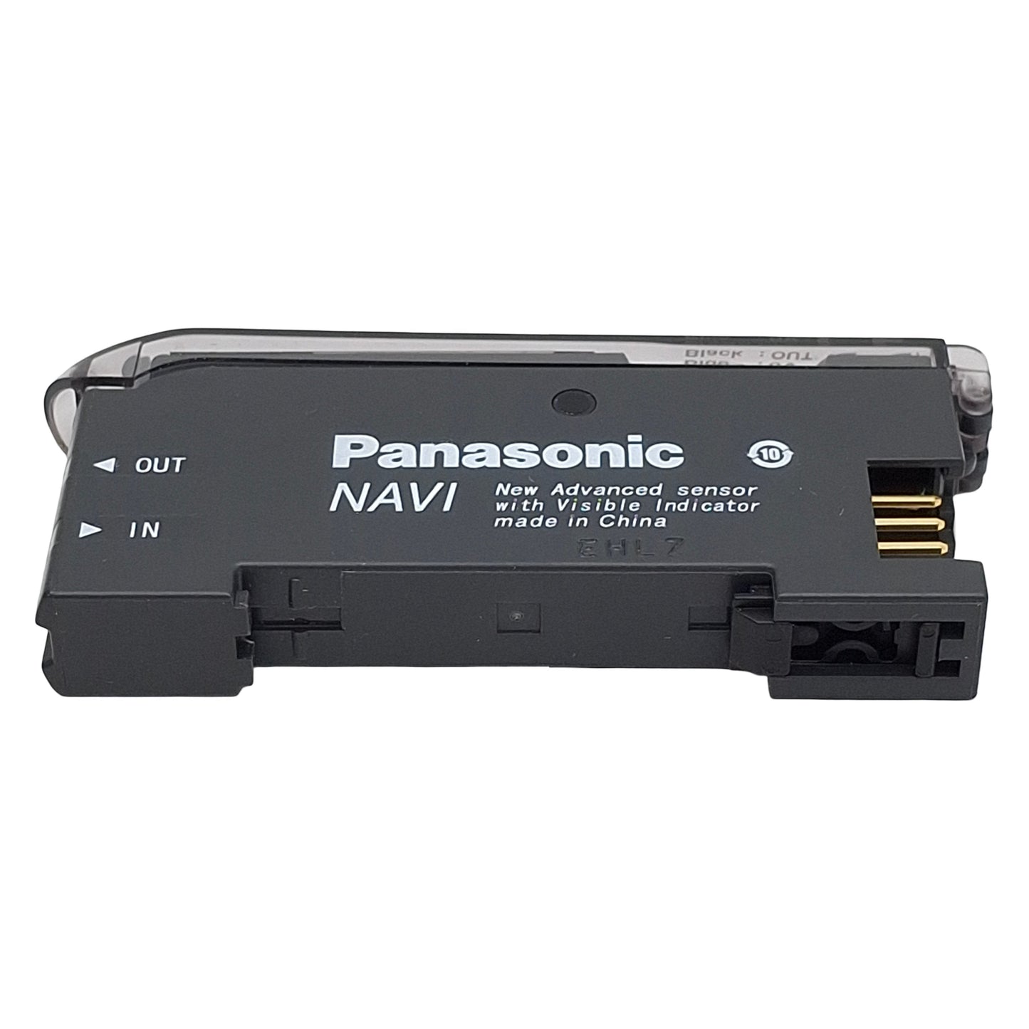 New Panasonic FX-301P Digital Fiber Sensor, PNP Open, 12-24VDC, 100mA, DIN Rail