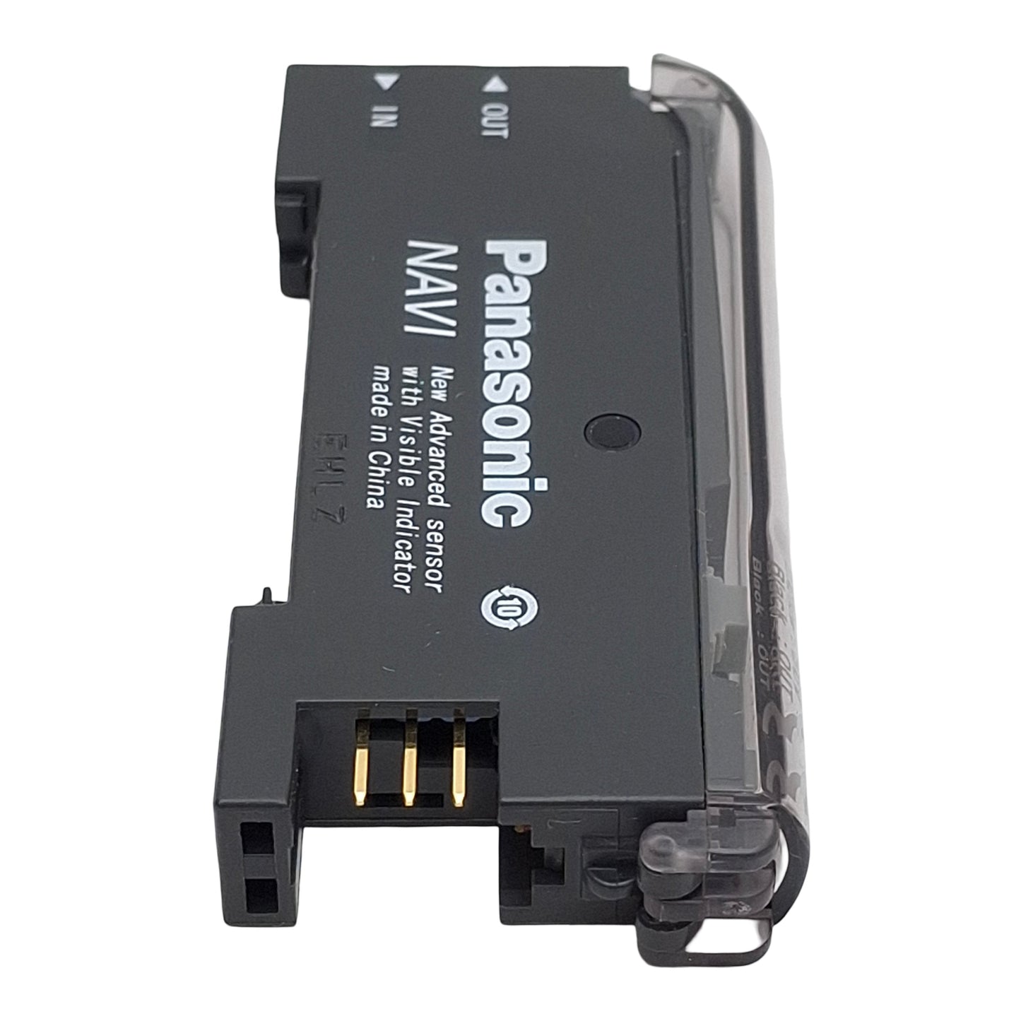 New Panasonic FX-301P Digital Fiber Sensor, PNP Open, 12-24VDC, 100mA, DIN Rail