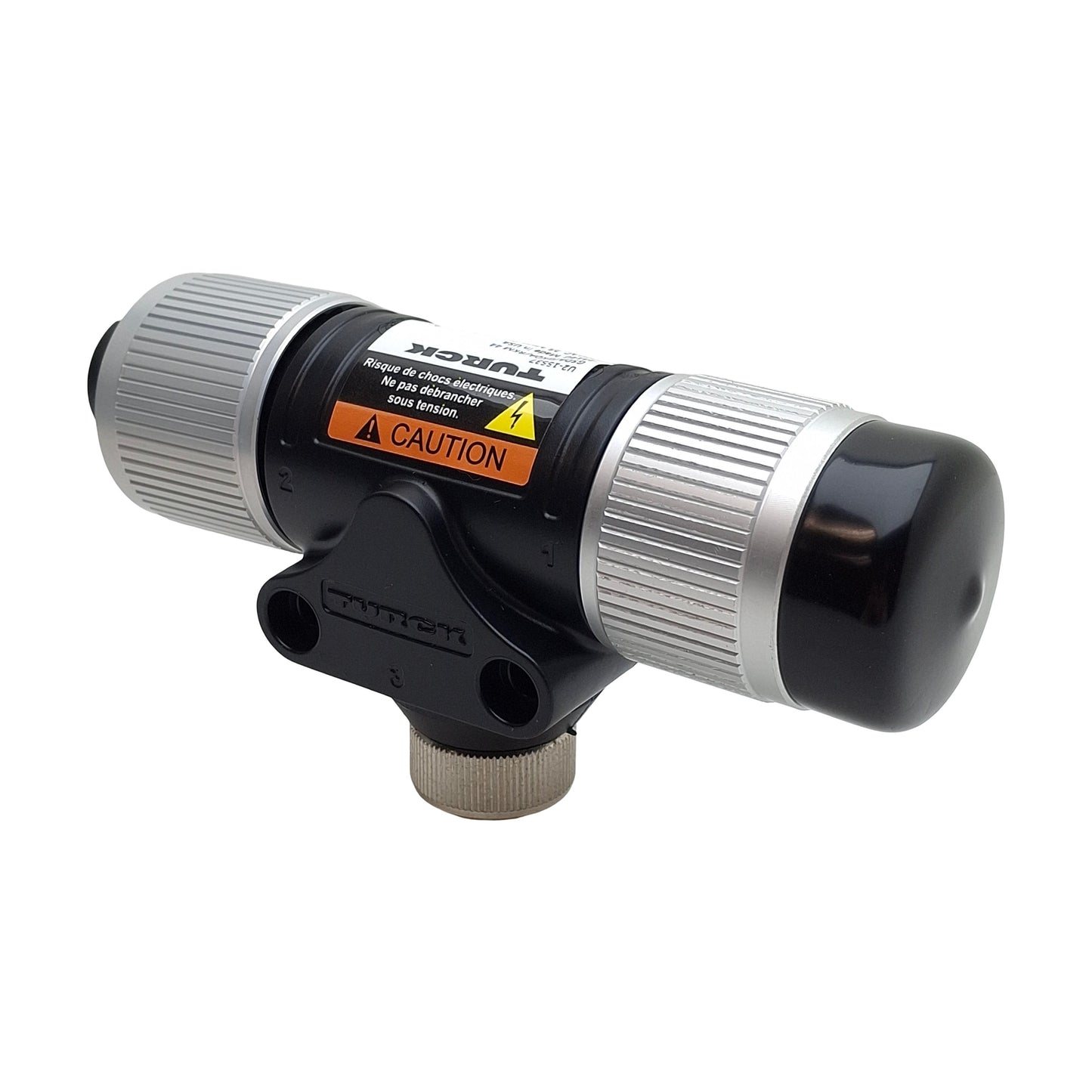 New Turck GSDA/GKDA/RKM 44 Power T-Splitter 4-Pin 1-3/8in M x 1-3/8in F x 7/8in F UN