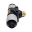 New Turck GSDA/GKDA/RKM 44 Power T-Splitter 4-Pin 1-3/8in M x 1-3/8in F x 7/8in F UN