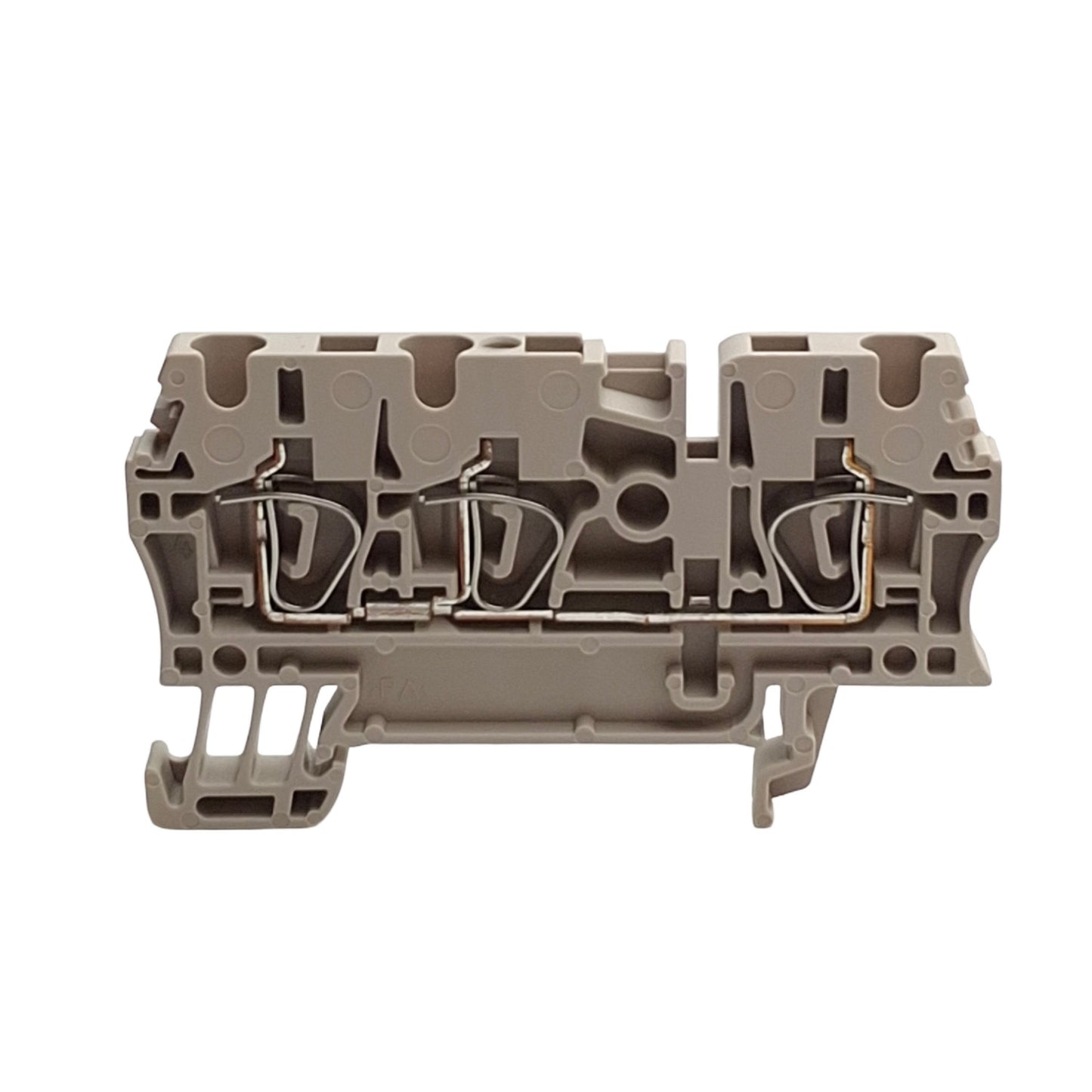 New Lot of 100 Weidmuller ZDU 2.5/3AN 1608540000 Terminal Blocks, 600V 27A