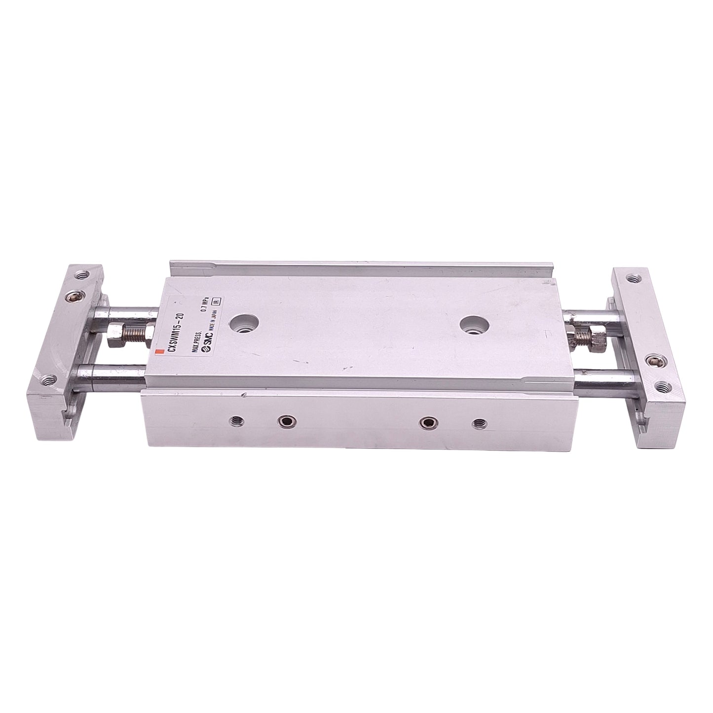 Used SMC CXSWM15-20 Double Rod Pneumatic Cylinder ø15mm Bore, 20mm Stroke, M5, 0.7MPa