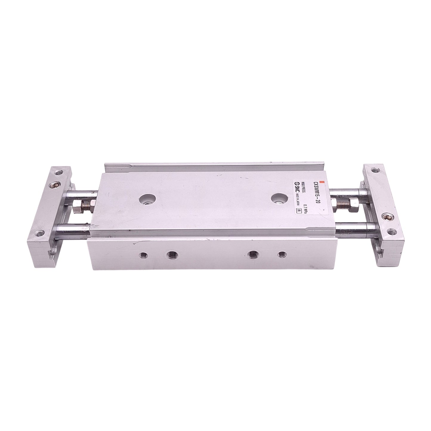 Used SMC CXSWM15-20 Double Rod Pneumatic Cylinder ø15mm Bore, 20mm Stroke, M5, 0.7MPa