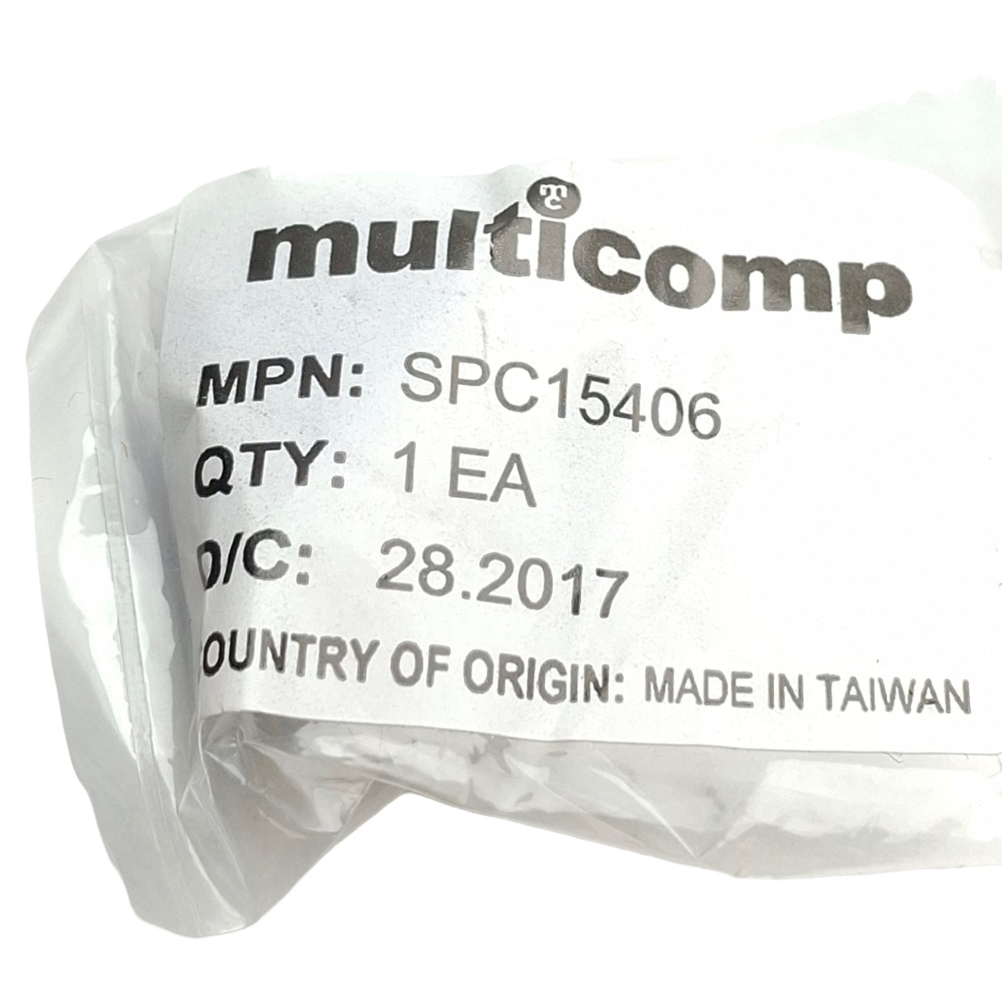 New Lot of 4 Multicomp SPC15406 Pro D-Sub Connector, Crimp Contact, DB9M