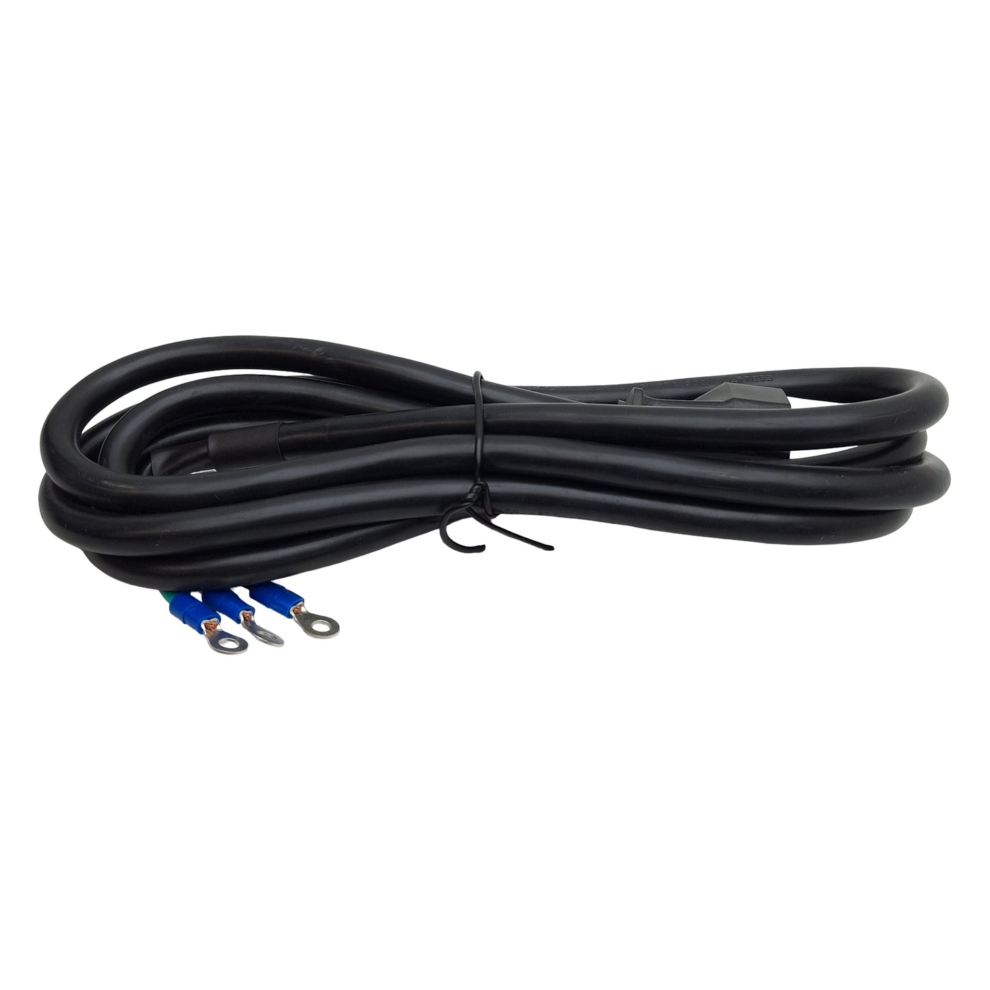 New Keyence OP-99025 Power Cable, Black, NEMA 5-15P to 3-Wire Leads, 2m Length