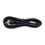 New Keyence OP-99025 Power Cable, Black, NEMA 5-15P to 3-Wire Leads, 2m Length