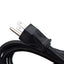 New Keyence OP-99025 Power Cable, Black, NEMA 5-15P to 3-Wire Leads, 2m Length