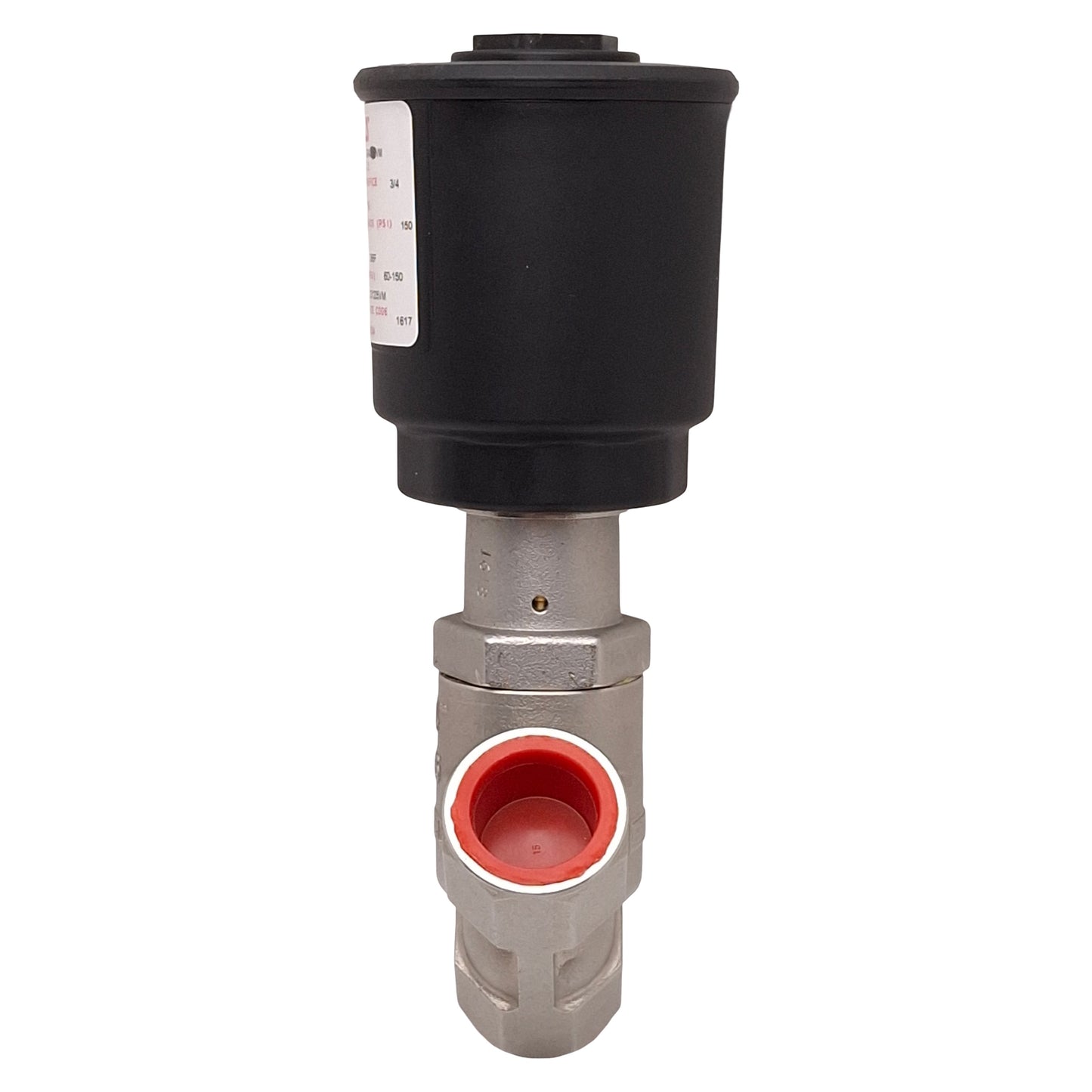 New – Open box ASCO 8290A394VM Angle Body Piston Valve, Normally Closed, Vac~150psi, 3/4NPT