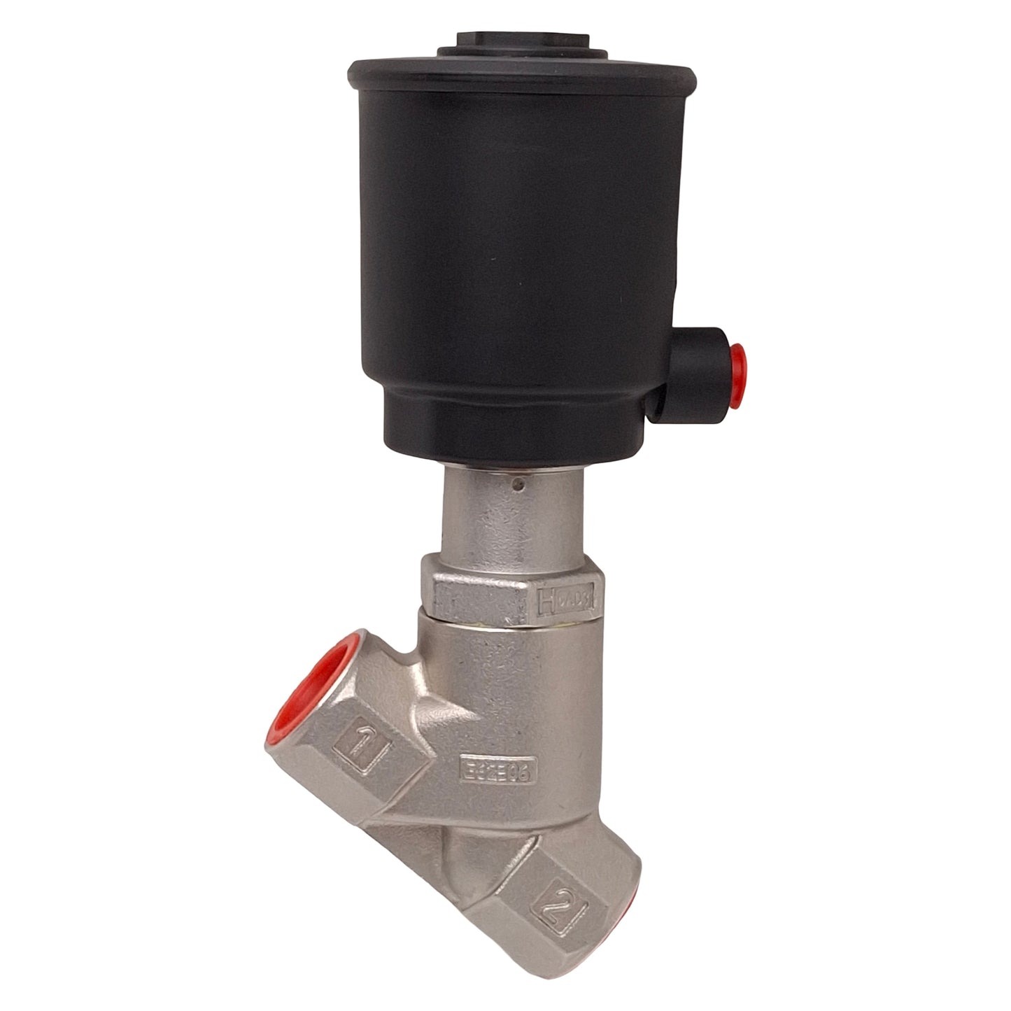 New – Open box ASCO 8290A394VM Angle Body Piston Valve, Normally Closed, Vac~150psi, 3/4NPT