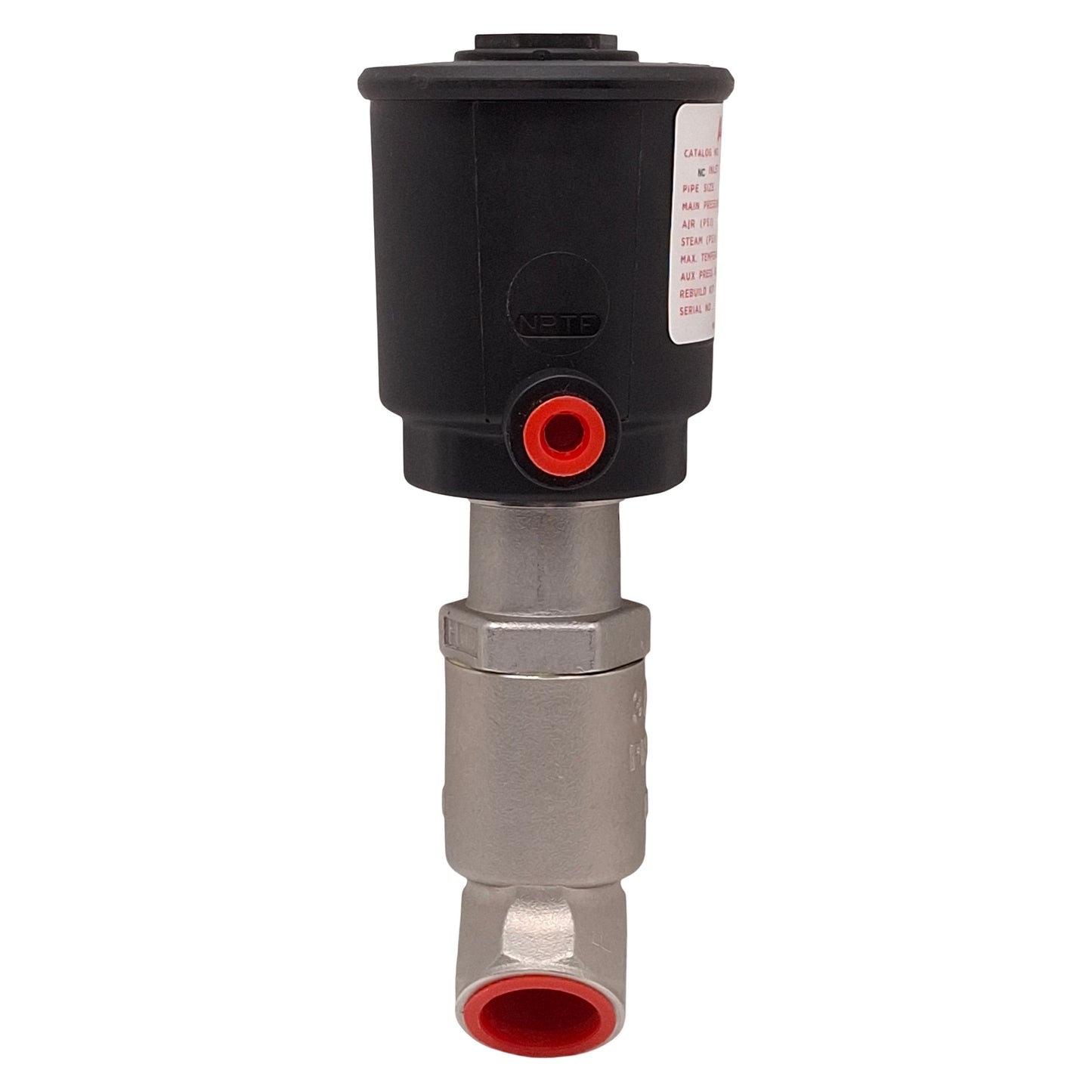 New – Open box ASCO 8290A394VM Angle Body Piston Valve, Normally Closed, Vac~150psi, 3/4NPT