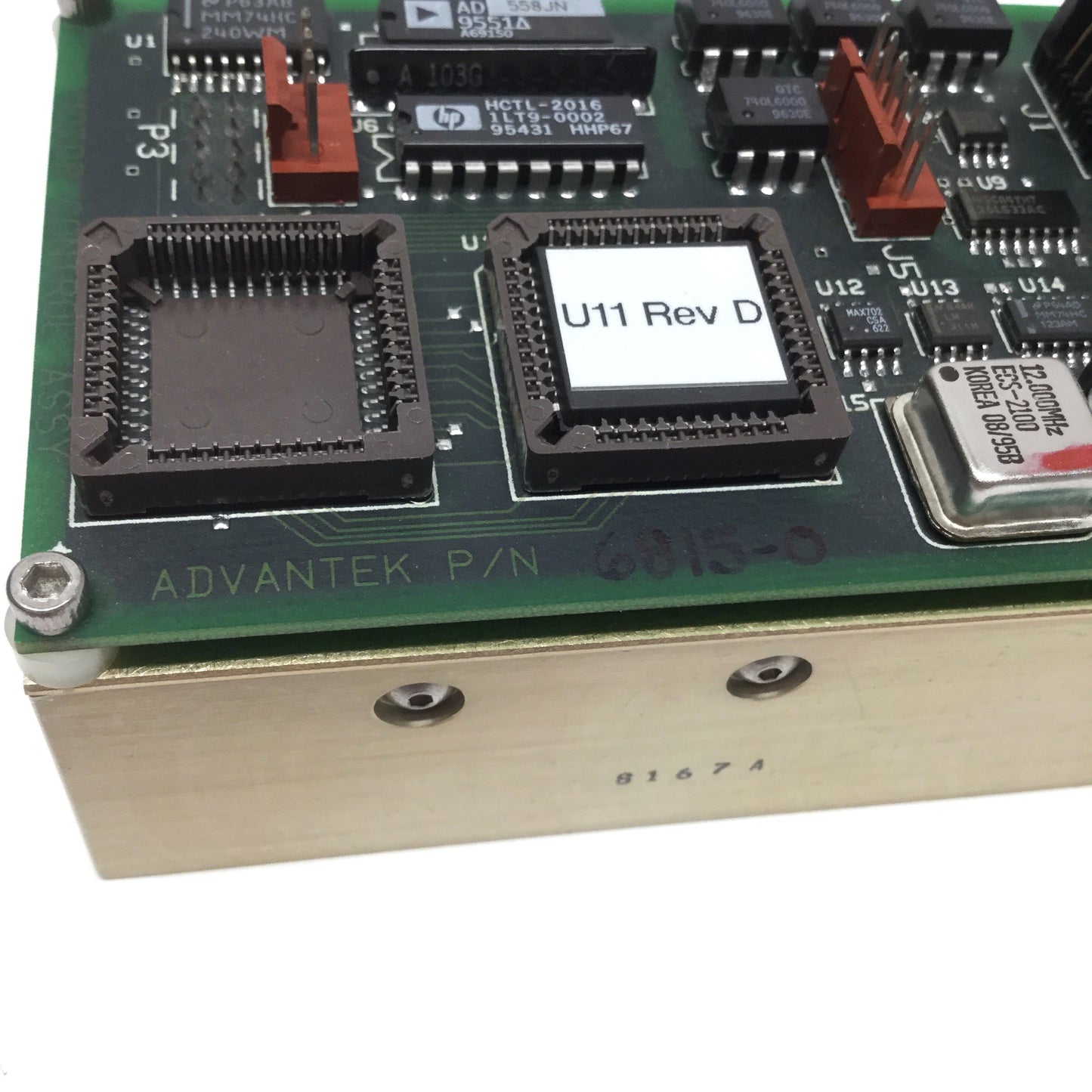 Used Advantek 6815-0 Bipolar Stepper Motor Control Assembly