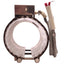 Used Seiwa A1729B Heater Band ø90mm ID, 130mm Length, 200V-220 1500W, Ring Terminals
