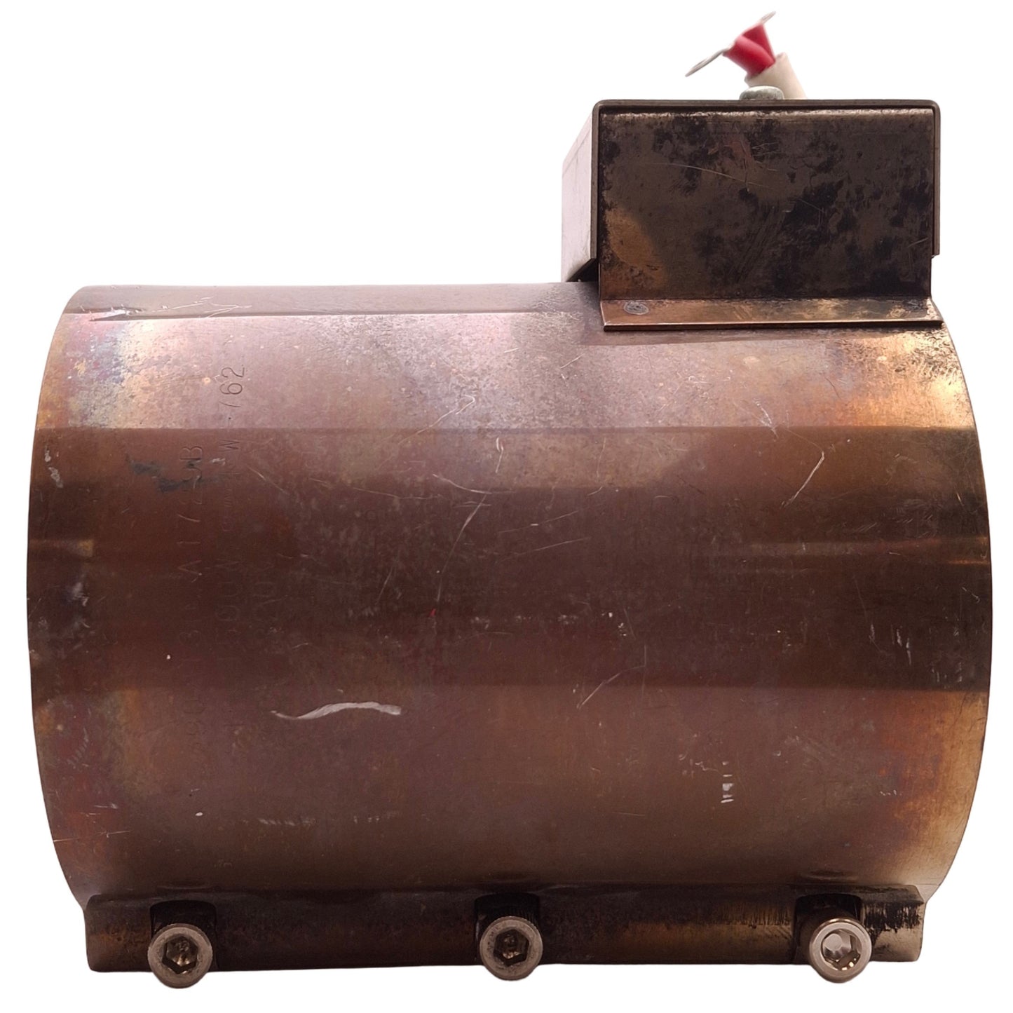 Used Seiwa A1729B Heater Band ø90mm ID, 130mm Length, 200V-220 1500W, Ring Terminals