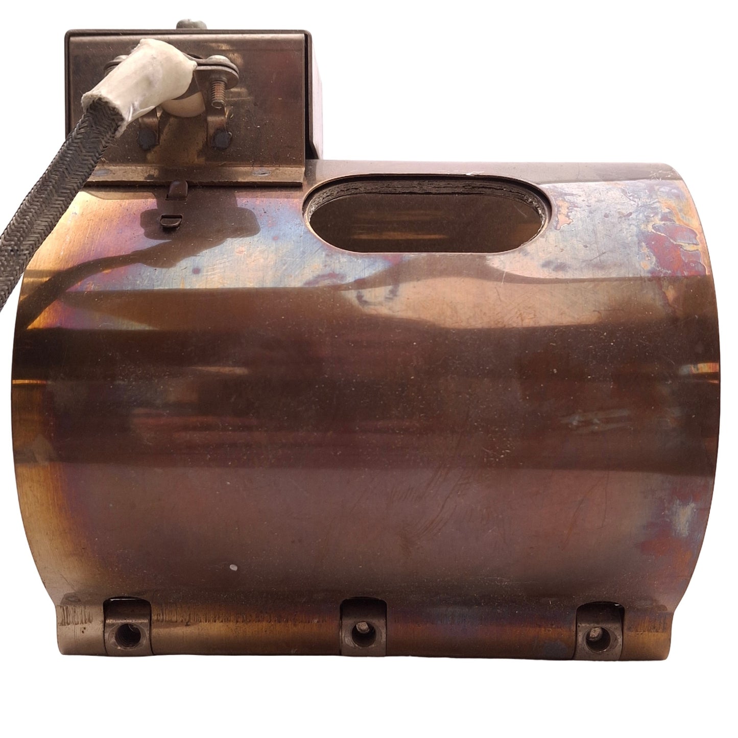 Used Seiwa A1729B Heater Band ø90mm ID, 130mm Length, 200V-220 1500W, Ring Terminals