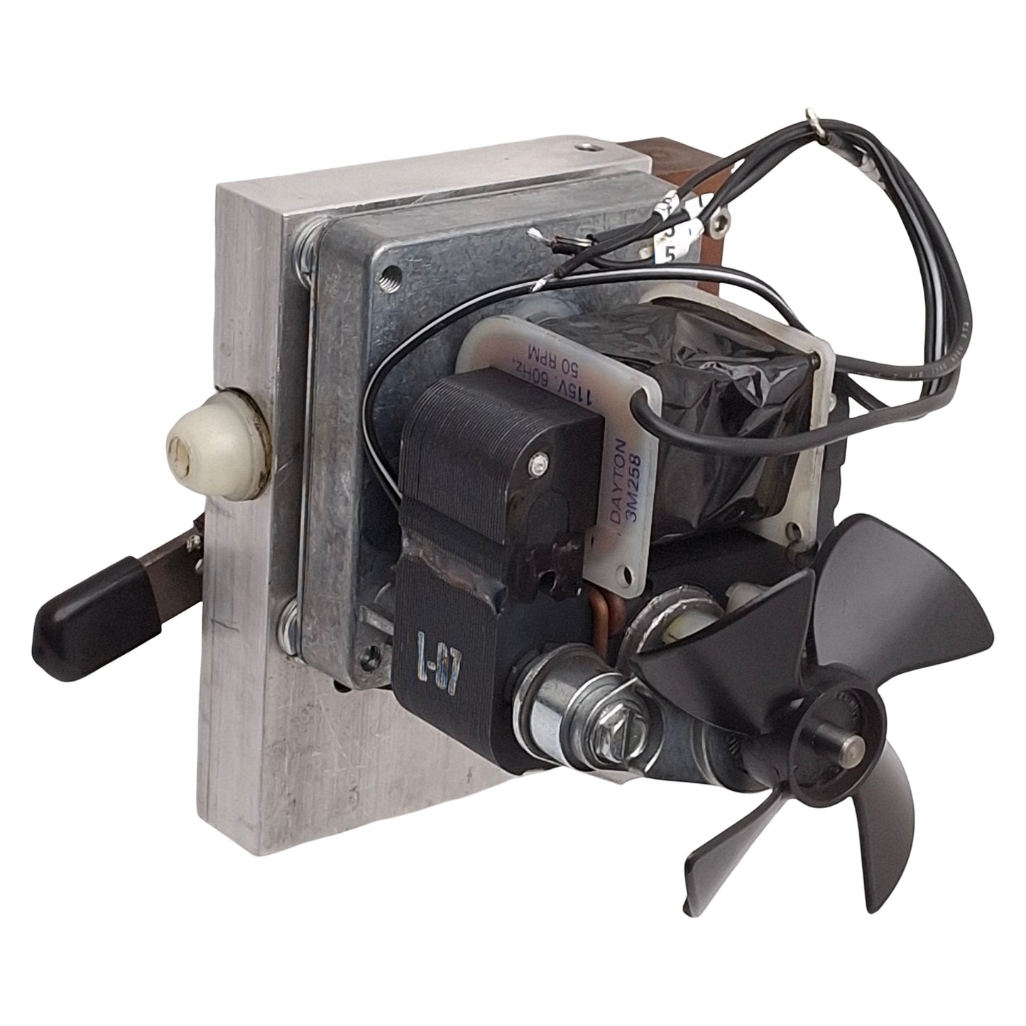 Used Cutter Industries Tension Arm Assembly For Use With Automatic Cutter II