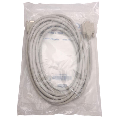 New L-Com CHD15MF-15 Deluxe Molded D-Sub Cable, DB15 Male to Female, 15ft Long