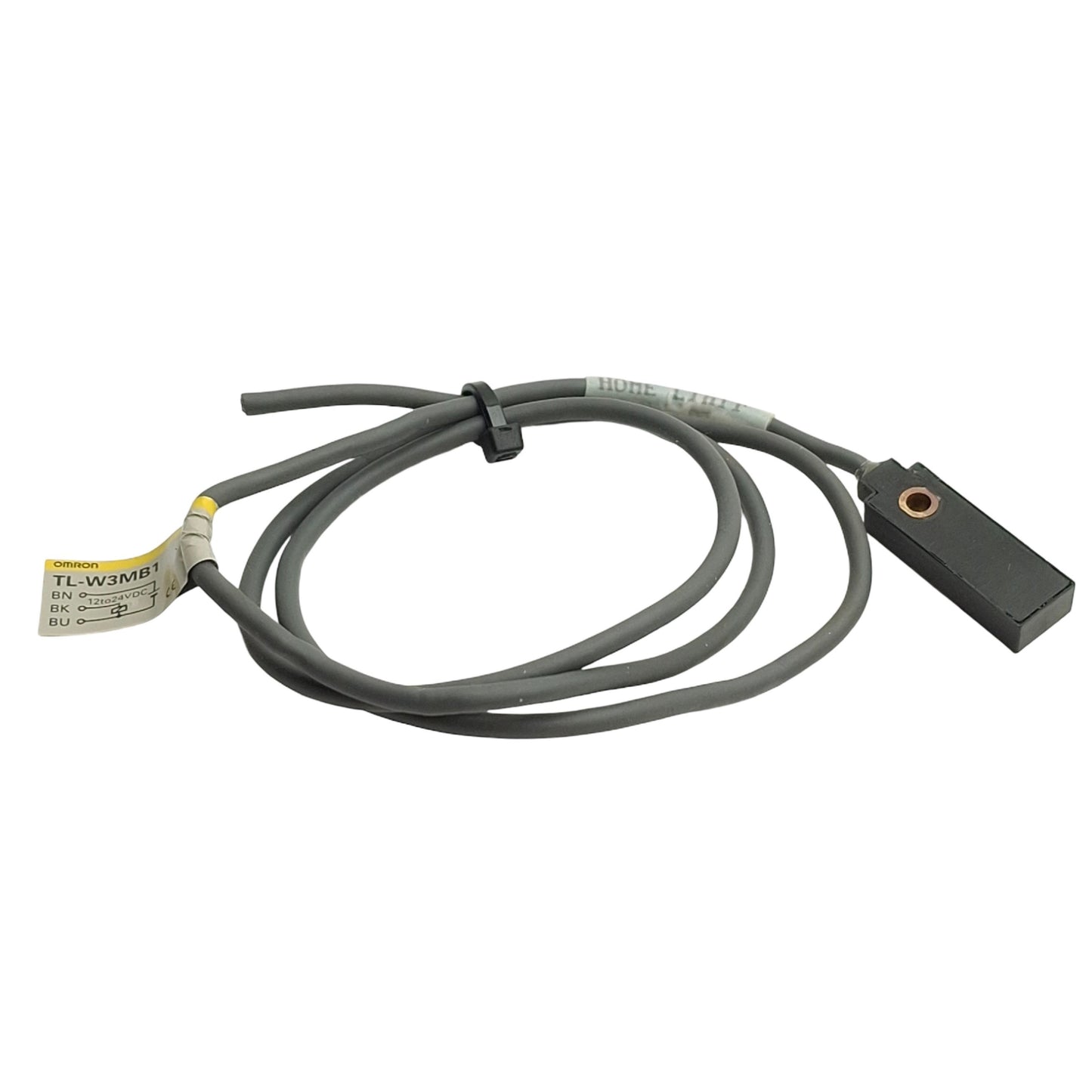 Used Omron TL-W3MB1 Inductive Proximity Sensor, PNP NO, 3mm Range, 12-24VDC