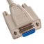 Used L-Com CHD15MF-15 Deluxe Molded D-Sub Cable, DB15 Female to Male, 15ft Long