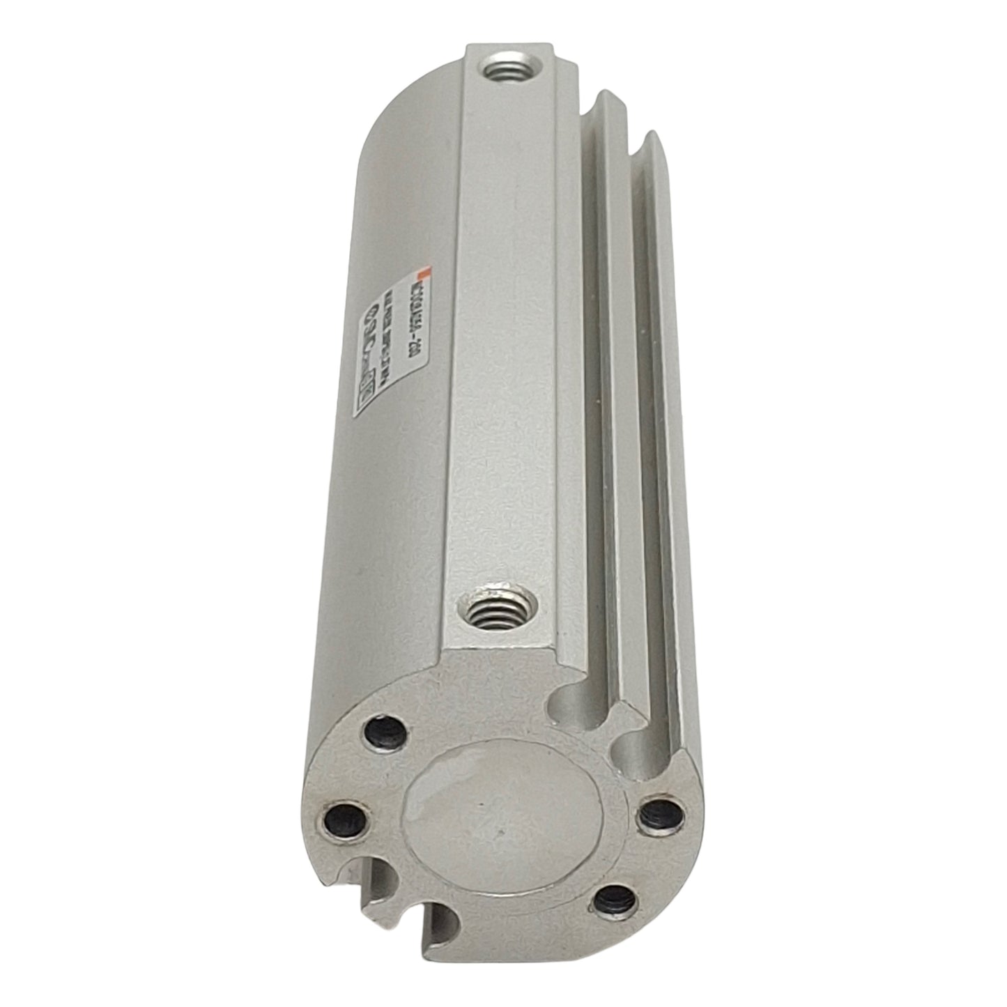 Used SMC NCDQ8A056-200 Compact Cylinder, ø9/16in Bore, 2in Stroke, #10-32UNF, 200psi