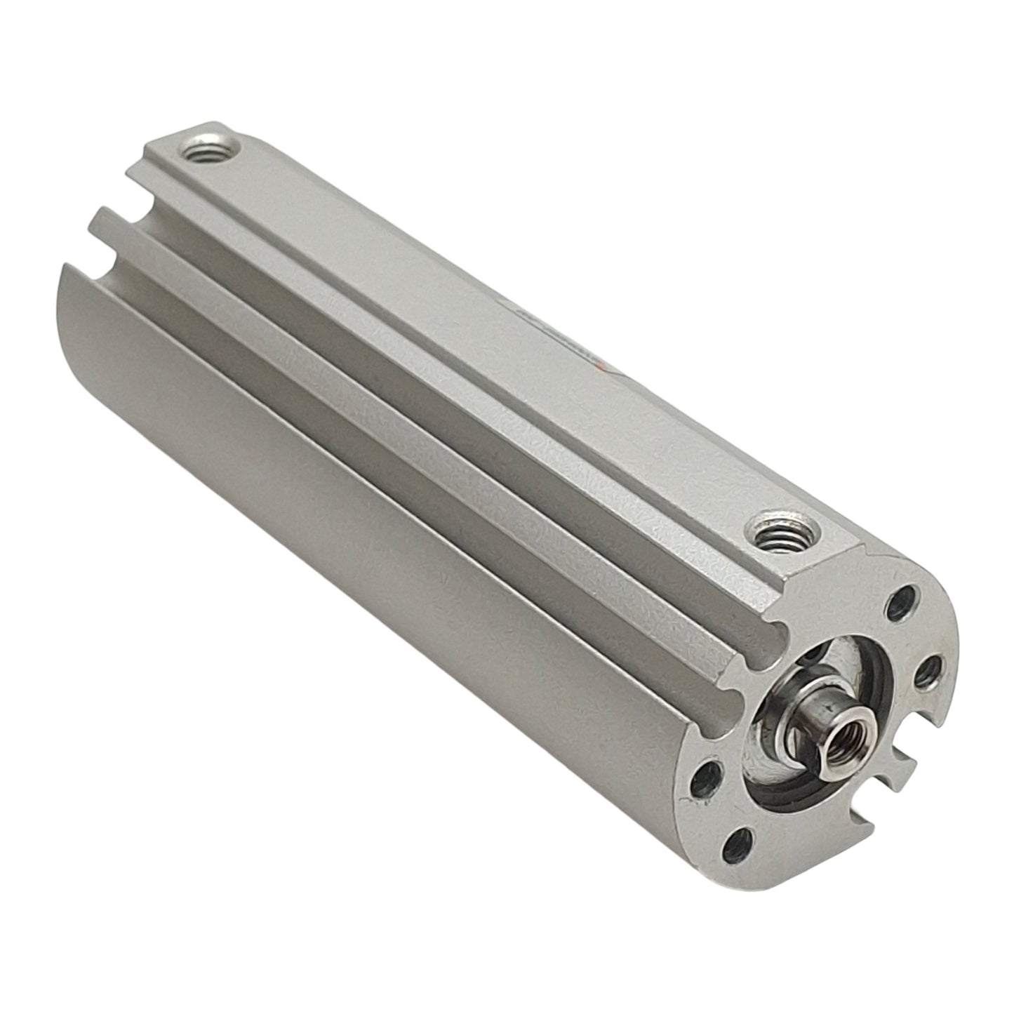 Used SMC NCDQ8A056-200 Compact Cylinder, ø9/16in Bore, 2in Stroke, #10-32UNF, 200psi