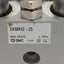 Used SMC CXSM32-25 Dual Rod Guided Cylinder, ø32mm Bore, 25mm Stroke, Rc1/8, 0.7MPa