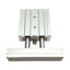 Used SMC CXSM32-25 Dual Rod Guided Cylinder, ø32mm Bore, 25mm Stroke, Rc1/8, 0.7MPa