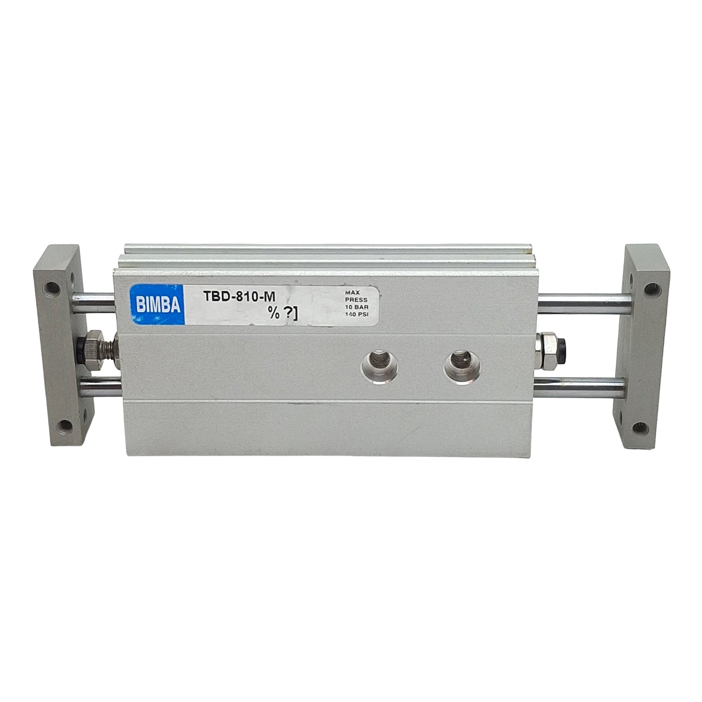 Used Bimba TBD-810-M Double Pneumatic Cylinder, ø8mm Bore, 10mm Stroke, M5x0.8, 10bar