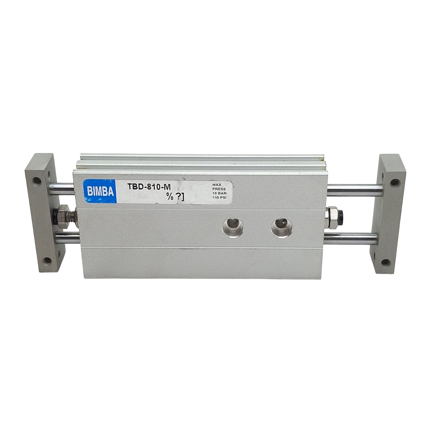 Used Bimba TBD-810-M Double Pneumatic Cylinder, ø8mm Bore, 10mm Stroke, M5x0.8, 10bar