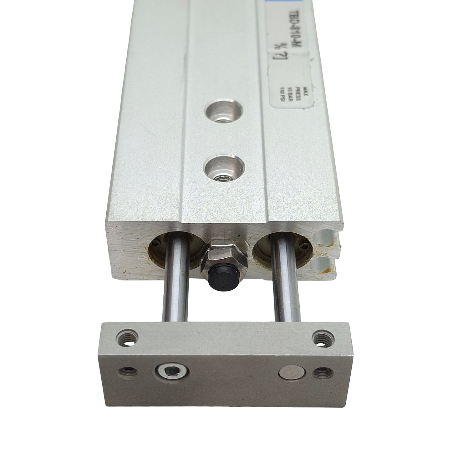 Used Bimba TBD-810-M Double Pneumatic Cylinder, ø8mm Bore, 10mm Stroke, M5x0.8, 10bar