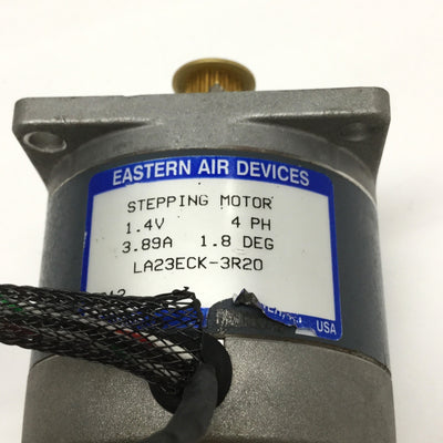 Used Eastern Air Devices LA23ECK-3R20 4-Phase PM Stepping Motor 1.8°, 1.4V, NEMA 23