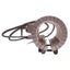 Used 1706111E Ceramic Heater Band 240V 1400W, ø60mm ID, 110mm Length, 3-Pin Plug