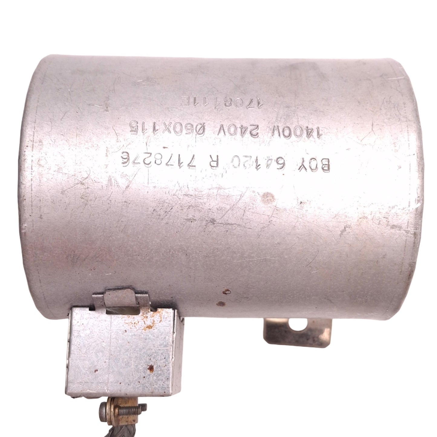 Used 1706111E Ceramic Heater Band 240V 1400W, ø60mm ID, 110mm Length, 3-Pin Plug