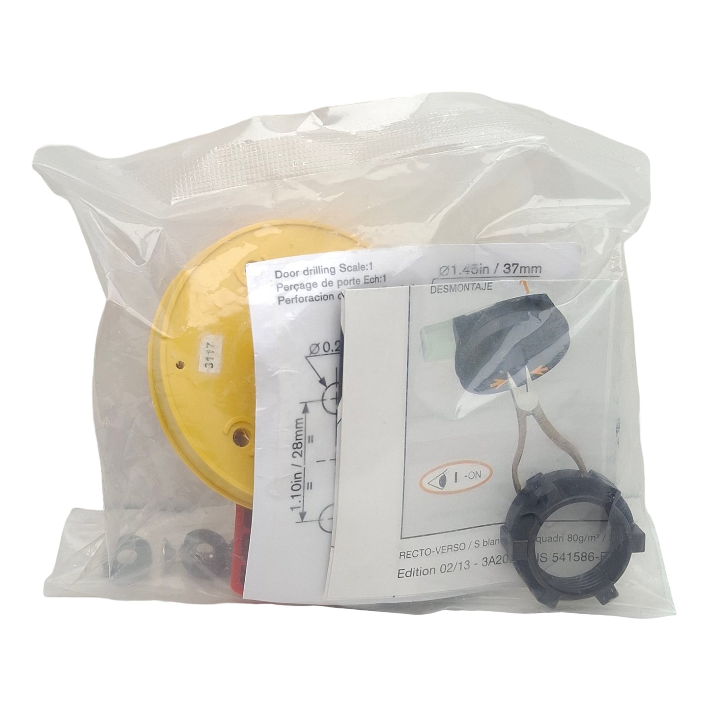 New Cooper Bussmann H4X-02R Disconnect Switch Handle, NEMA 1/3R/4/4X, 30/60/100A