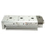 Used SMC MXS12-50R Pneumatic Slide Table, 12mm Bore, 50mm Stroke, M5 Port, End Lock